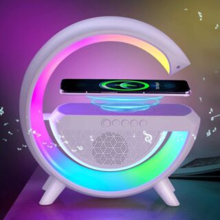 2 во 1 паметен Bluetooth звучник и безжичен полнач