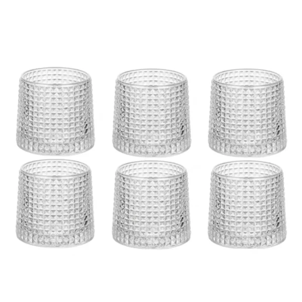 Ротирачки стаклени чаши 150ml сет 6 парчиња - Image 4