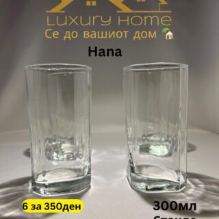 Hana Сет чаши за вода 300мл
