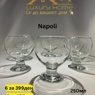 Napoli Сет чаши за вода 250мл