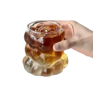 Стаклена чаша Bubble 350ml